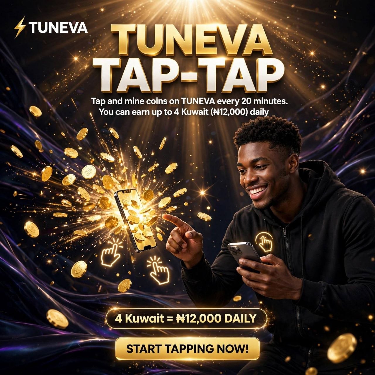 TUNEVA Tap-Tap flyer